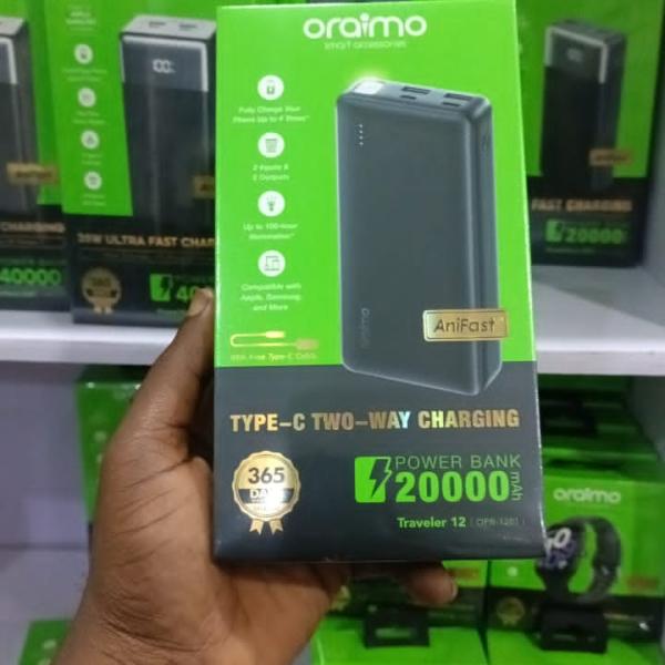Oraimo 20,000 Amh Power bank