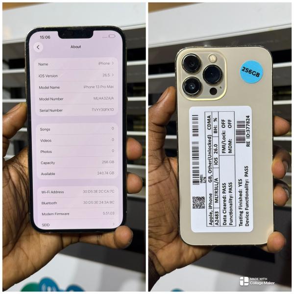 IPhone 13 Pro Max 256gb